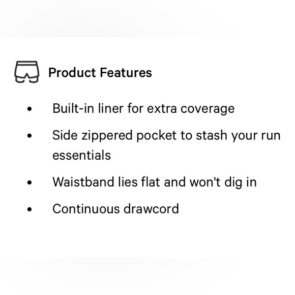 Lululemon Track That Mid-Rise Lined Short 5”, black, size 4 - Picture 6 of 12